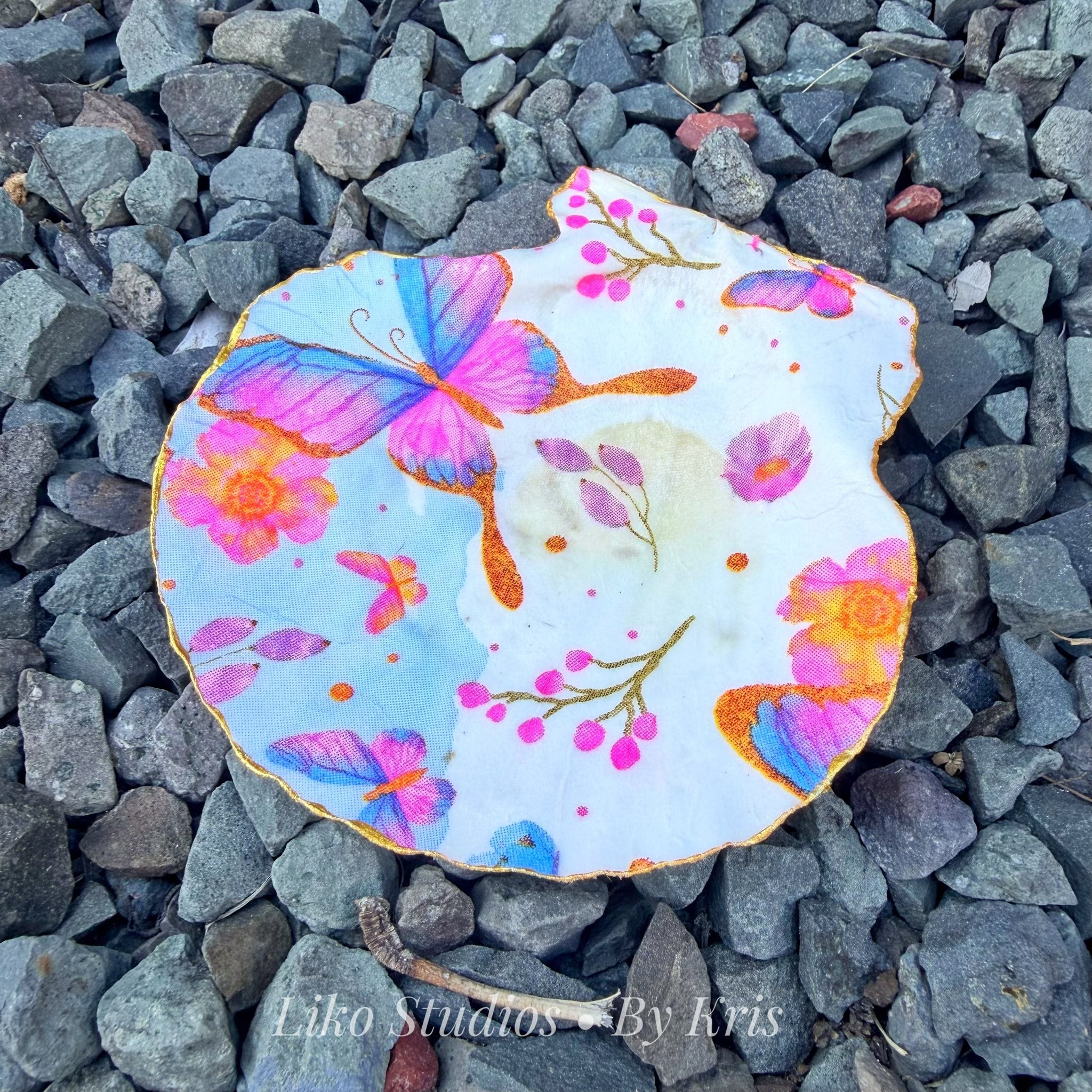 Flutter and Bloom | Scallop Shell Trinket Dish
