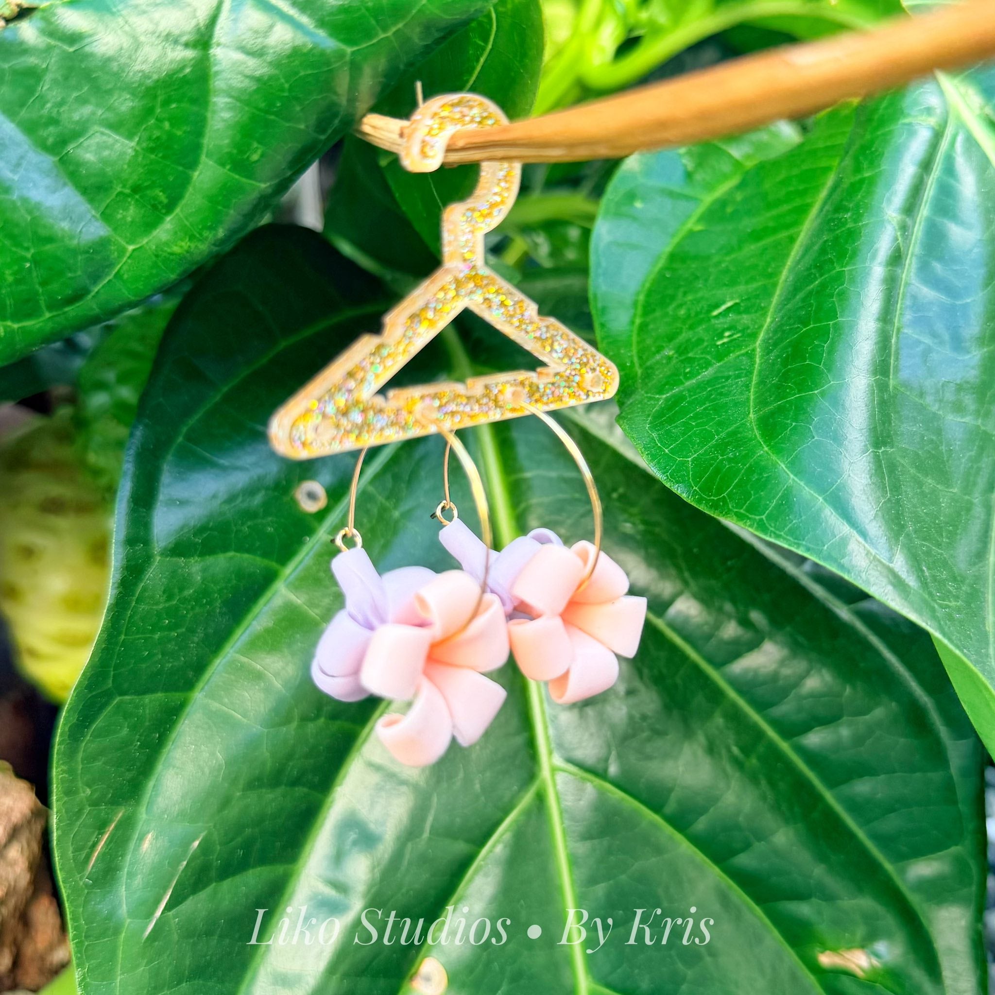 Mini Puakenikeni Lilac & Pink Hoop
