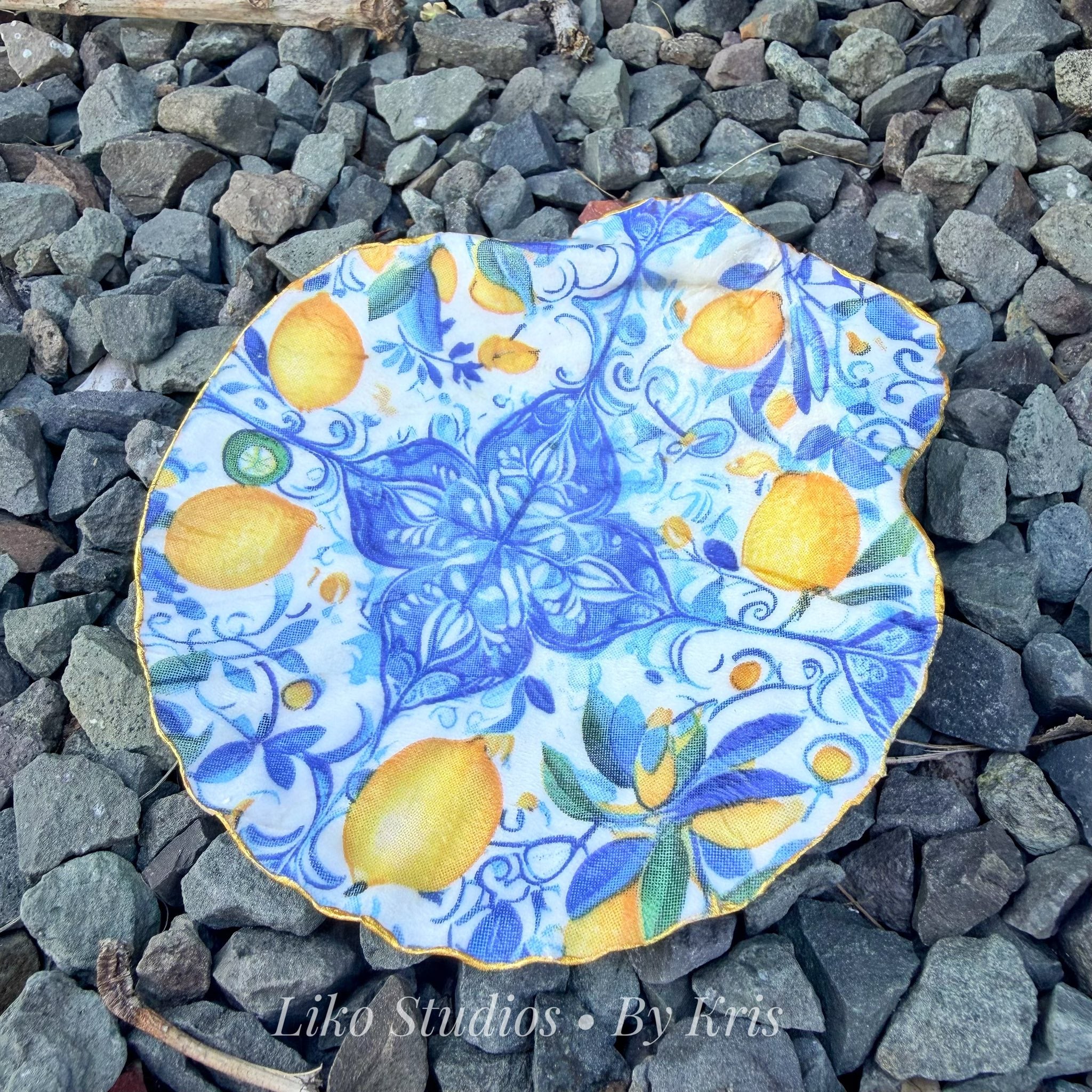 Island Limoncello | Scallop Shell Trinket Dish
