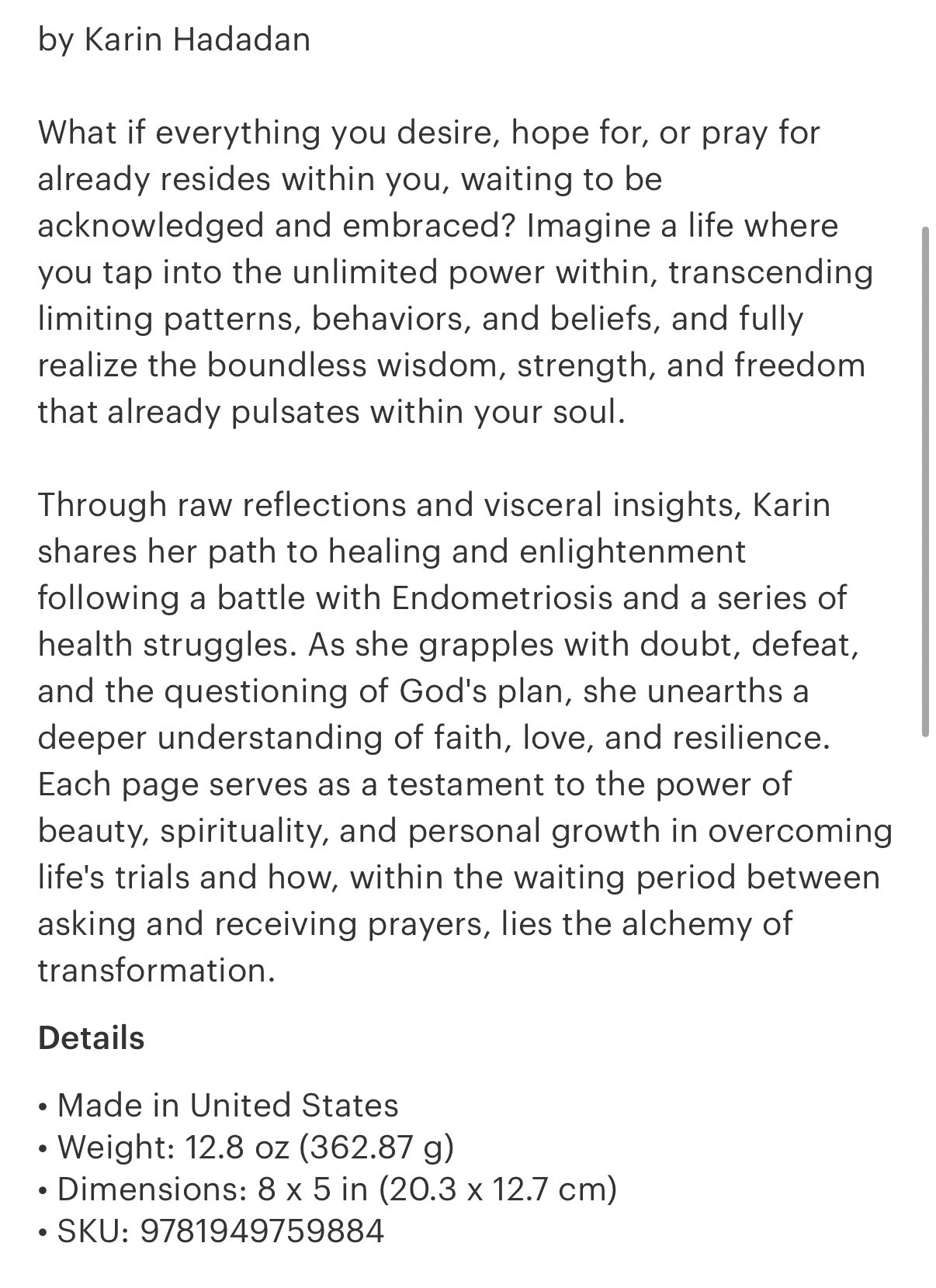 Unlimited Power Within You • Self Love book