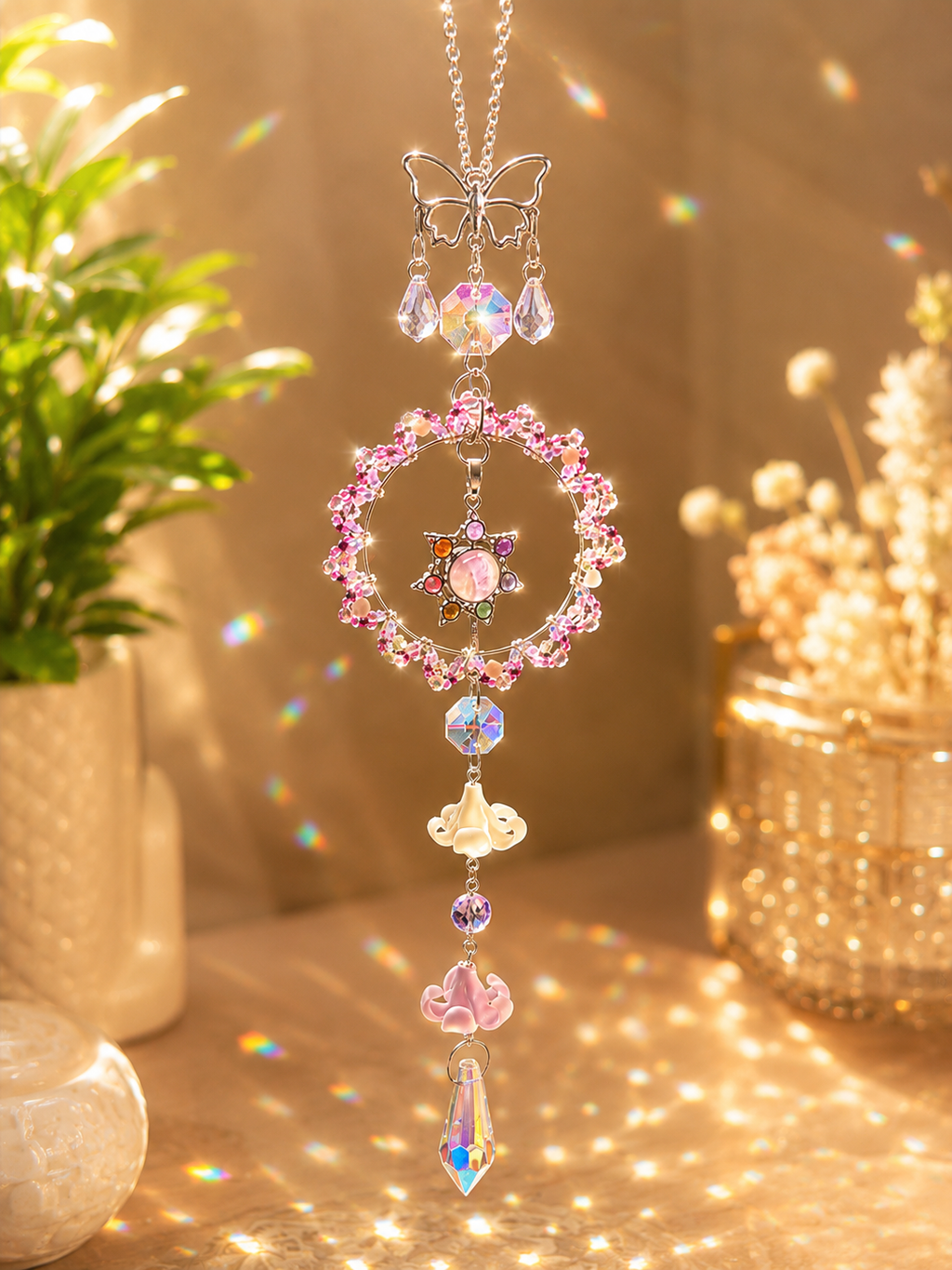 Amethyst Dreams Sun Catcher
