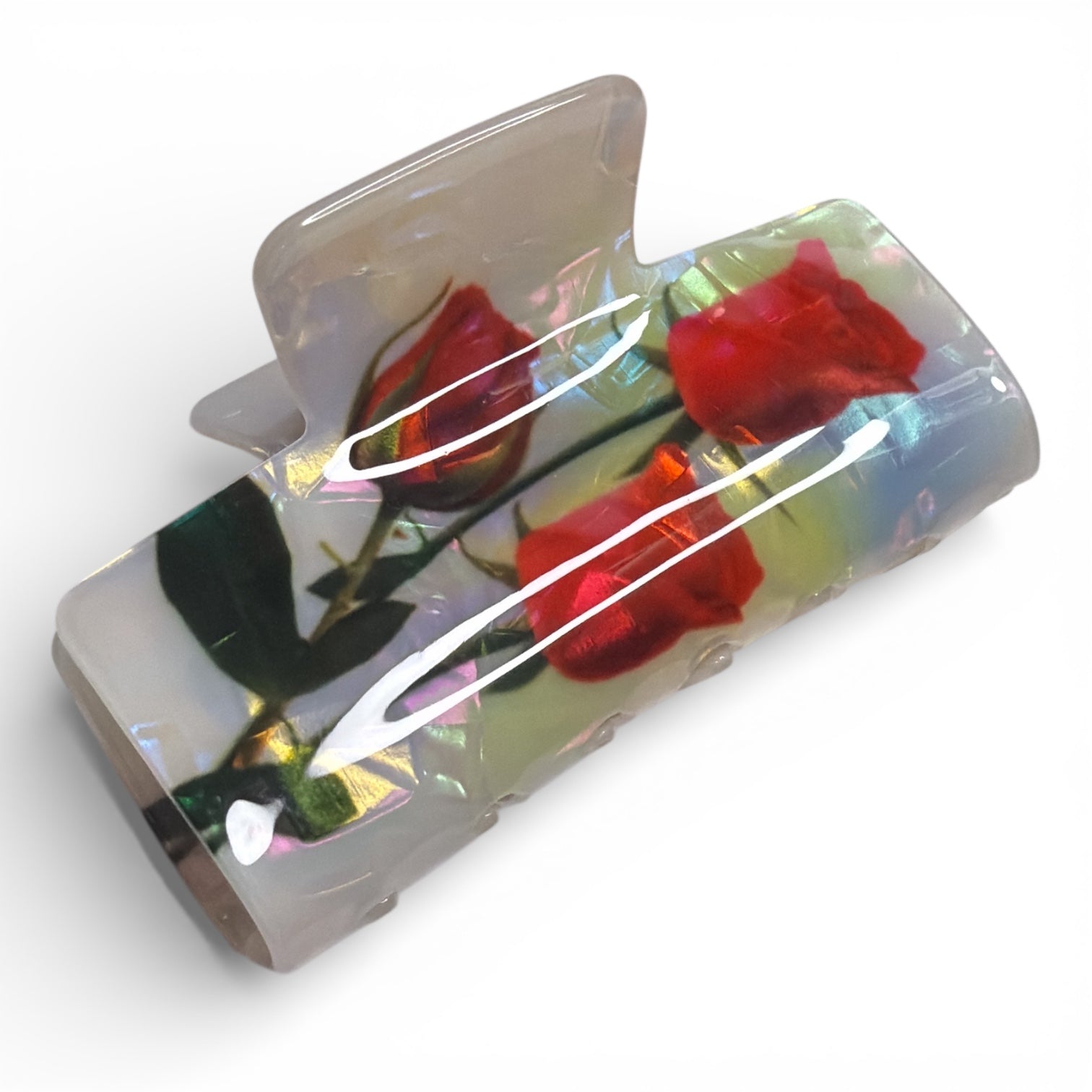 Triple Rose Hair Clip