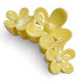Pastel Yellow Floral Hairclip