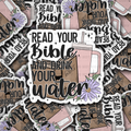 Read your bible and drink your water
