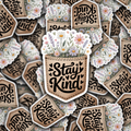 Stay kind coffee cup