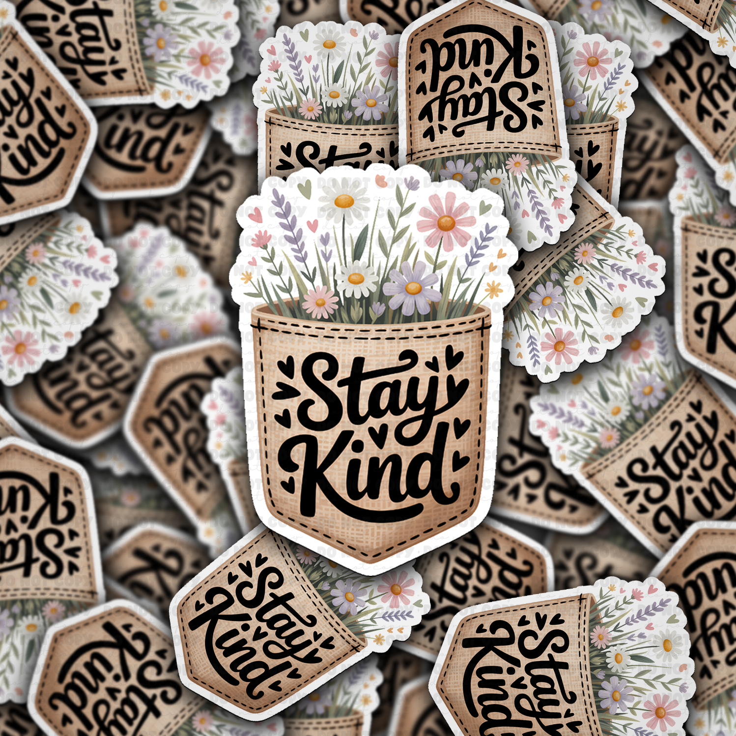 Stay kind coffee cup
