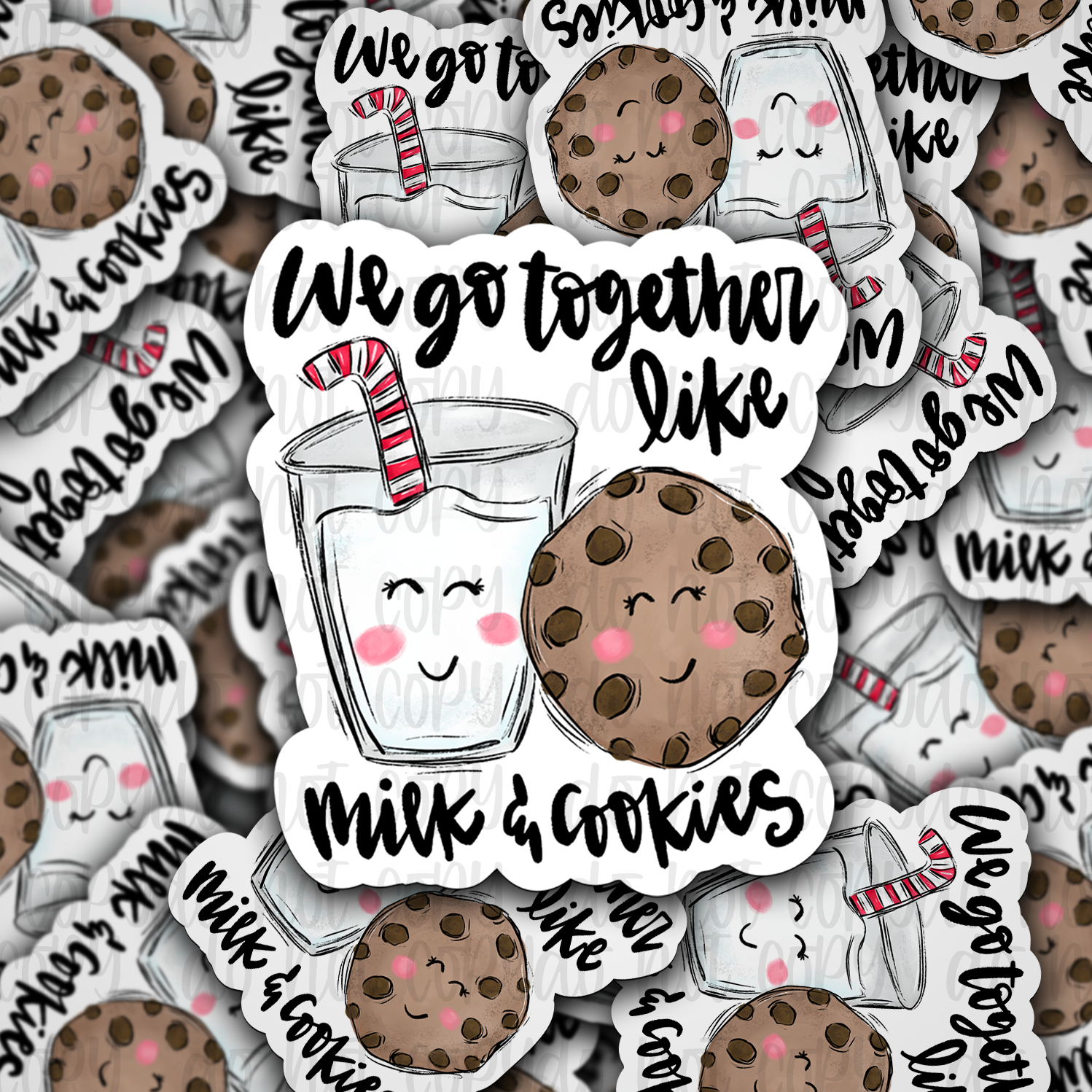 We go together like milk and cookies